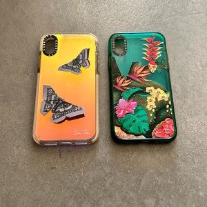 Casetify x Sue Tsai iPhone XS Case Bundle